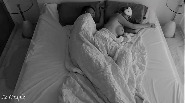 Amateur couple romantic night sex was recorded with hidden cam in room – huge cumshot into wifes mouth