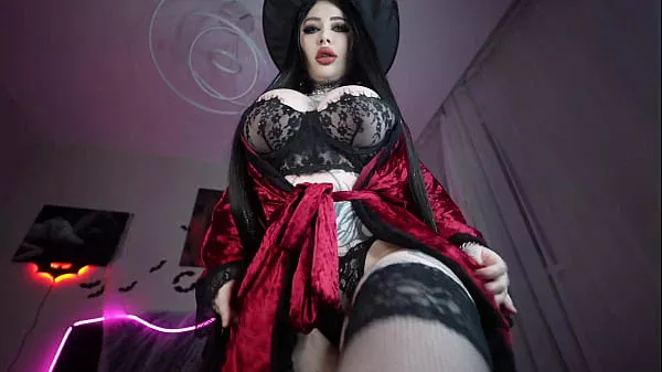 Busty Witch Gets Fucked Hard on Halloween