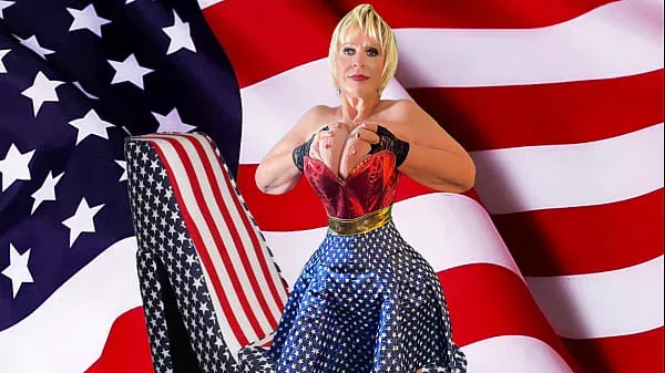 Granny America: Fingered & Fucked To Orgasm