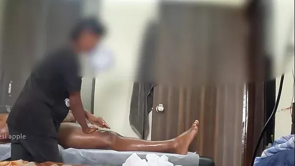Hidden cam caught happy ending massage