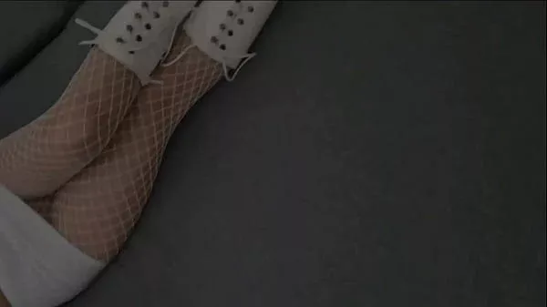 MILF with perfect body shows off in heels and pantyhose