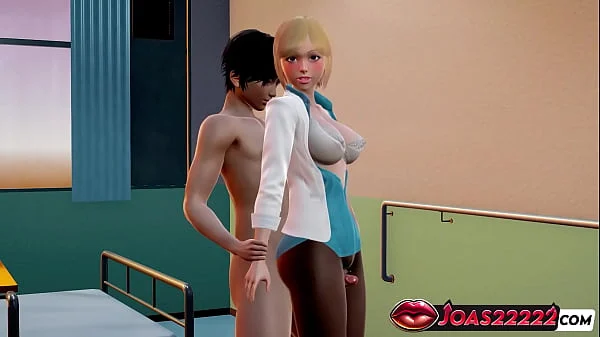 Nurse Rina in Pantyhose 3D Hentai – Thighjob in Nylon Fetish, Desk Doggystyle with Close-Up Pussy Views, and POV Anal Creampie – Rule34 Animation