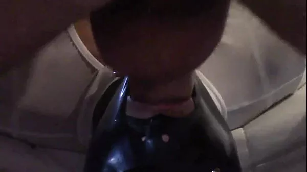 Preview – Bound MILF takes cock in mouth and cumshot on face