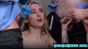 Shoplifter caught and gangbanged