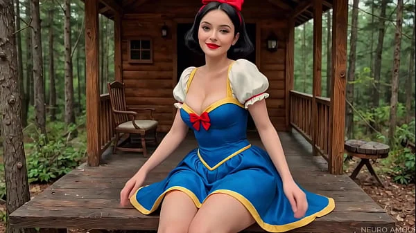 Snow White – Disney Princess and her Fuck Hut (AI-Generated)
