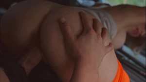 AMATEUR SEX IN A CAR IN THE FOREST