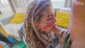 Anuskatzz is back for a crazy DAP with 3 big cocks! Total ANAL DESTRUCTION (Part 5, Last)