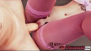 Big Tits Emma with Tattoos: 3D Animation – Legs-Up POV Missionary Sex, Intense Side Pose with Close-Up Views, Anal Piledriver Creampie – Rule34 Hentai