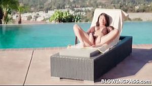 Big tits stepdaughter keeps stepdad hard