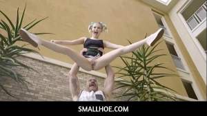 SmallHoe  –  Tiny Blonde Teen Fucked By Coach For Spot On The Team – Coco Lovelock