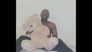 Switch up my non electronic toy bear friends a little before checking to see if I still have more semen for free 4