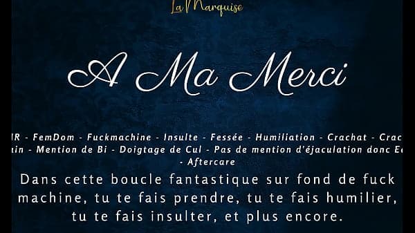 A ma Merci – French dirty talk joi femdom audio asmr