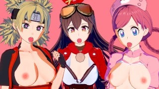 ANIME CREAMPIE COMPILATION (Feat. Genshin Impact, Pokemon and Naruto)