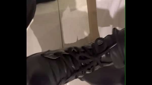 Ballbusting POV boots