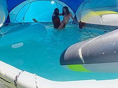 Bbc Fucks Married White Pussy In Pool