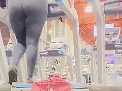 Candid big booty Latina