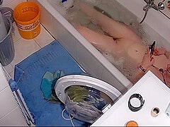 Caught Taking A Bath (no Sound)