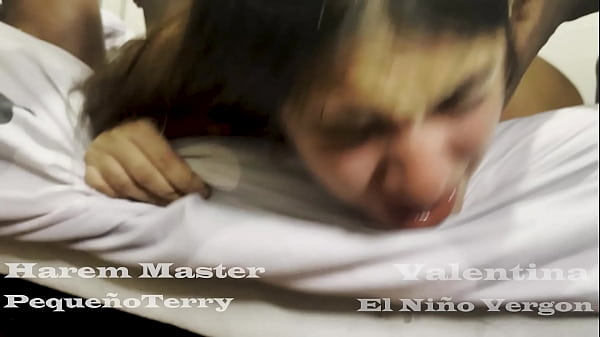 Chilean girl does her first gangbang