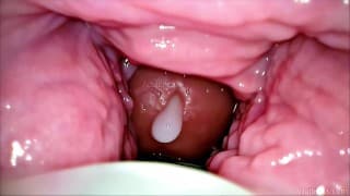 Cum Inside Me Over and Over! Camera inside Vagina Creampie Cervix POV