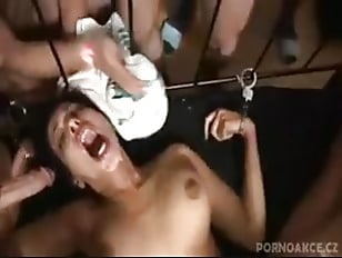 Czech Bukkake And Gangbang