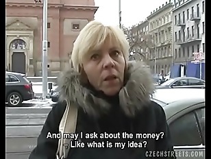 Czech Milf Gives a Head for a Horny Cock