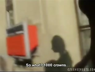 CZECH STREETS – VERONIKA BLOWS DICK FOR CASH