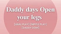 Daddy Says Open your legs [Nipple Play] [Daddy Dom] [Audio Erotic]