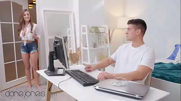 Dane Jones Big boobs big booty babe cheats on husband with big dick friend