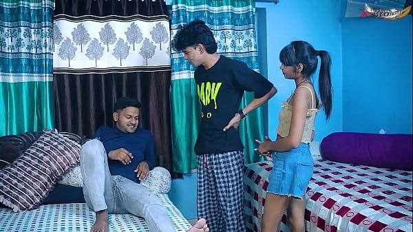 DESI VIRGIN GIRL HARDCORE FUCK WITH HER TWO FIREND’S WHEN SHE WAS ALONE AT HOME FULL MOVIE ( HINDI AUDIO )