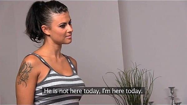 FemaleAgent Amazing first lesbian casting for gullible beauty