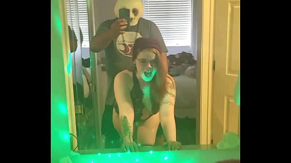 Freaky Panda plays with Gypsy Ginger Jade and Savannah Chavez