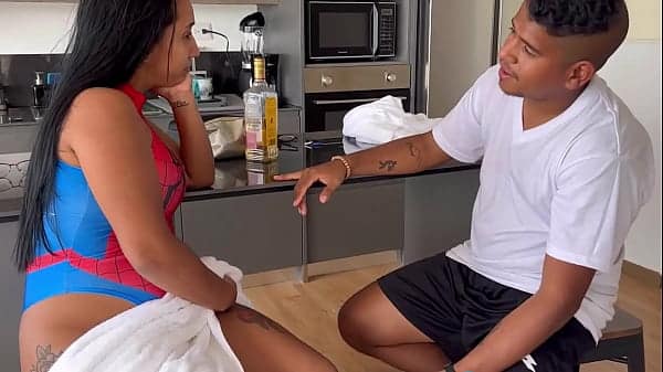 Fucking my slutty neighbor when her husband is at work