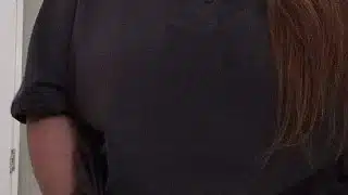 Guests right outside the door at work