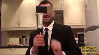 Hardfucked plumper fed with doms big cock and hot cum