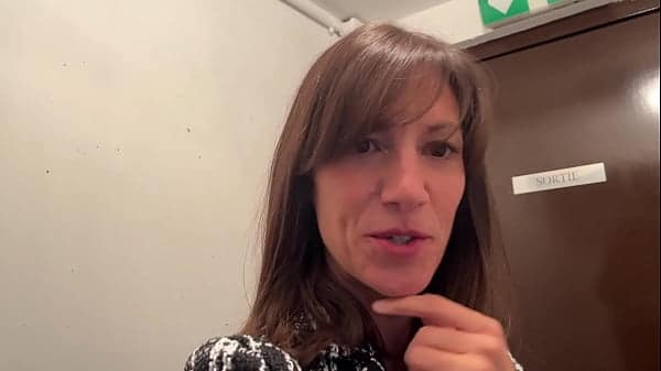 I followed my fan Antoine to the public parking lot so he could fuck me wildly