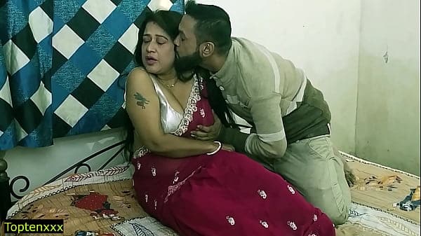 Indian xxx hot milf bhabhi hardcore sex with NRI devor! Clear hindi audio