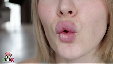 Innocent Polly Yangs with braces begs for cum in her waiting mouth