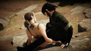 MGS Metal Gear Solid – Sex with Quiet – 3D Porn