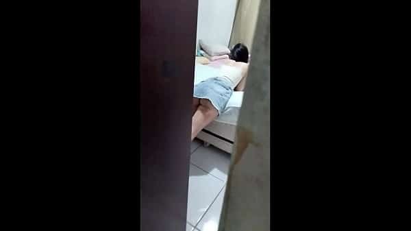 My step daughter jokes around with me whenever her mother leaves the house.