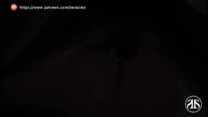 Naughty girl is getting her pussy stretch by her ex in the woods – The sims 4