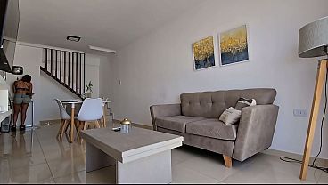 New Year’s! My step cousin leaves my face covered in semen.