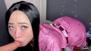 Nezuko Plays & Sucks Your Cock -ASMR DemonSlayer- Kimmy Kalani