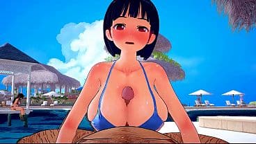 [Peh-koi] プールで強制仲良しされるエロビキニ直葉ちゃん