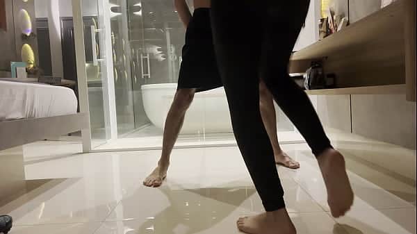 Pretty Feet and Leggings to Kick You   POV (4K)