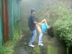 Shameless Desi Girl Got Fucked By Her BF In Backyard