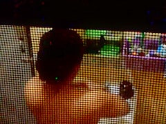 Spying on my Step sister in law in the shower 2