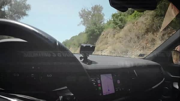 Squirting’s and Golden shower on the way to the beach in my Car