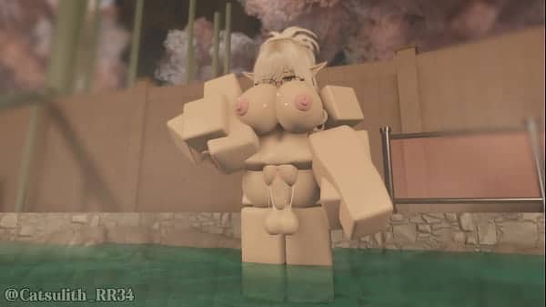 The lobby room gets too small so we move to fuck in the water~ | Sex with a follower (44) | Part 2/3