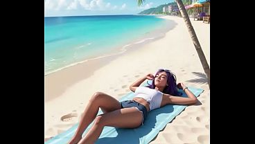 Towa’s Naughty Beach Day: Sun-Drenched Curves to Sensual Soak-The Reveal You Crave