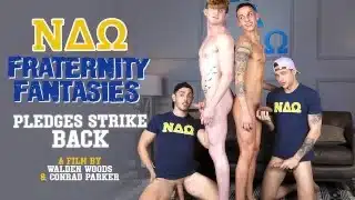 Twink fratboy Plegdes Bang Out Masters